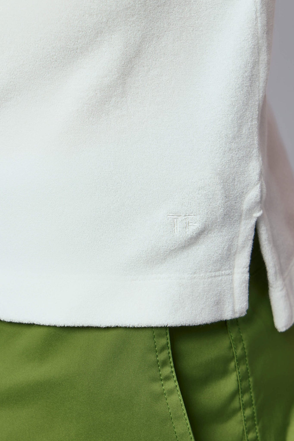 TOM FORD - Towelling SS Polo - LABELS