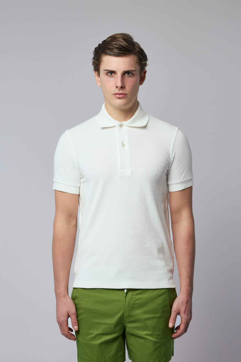 TOM FORD - Towelling SS Polo - LABELS