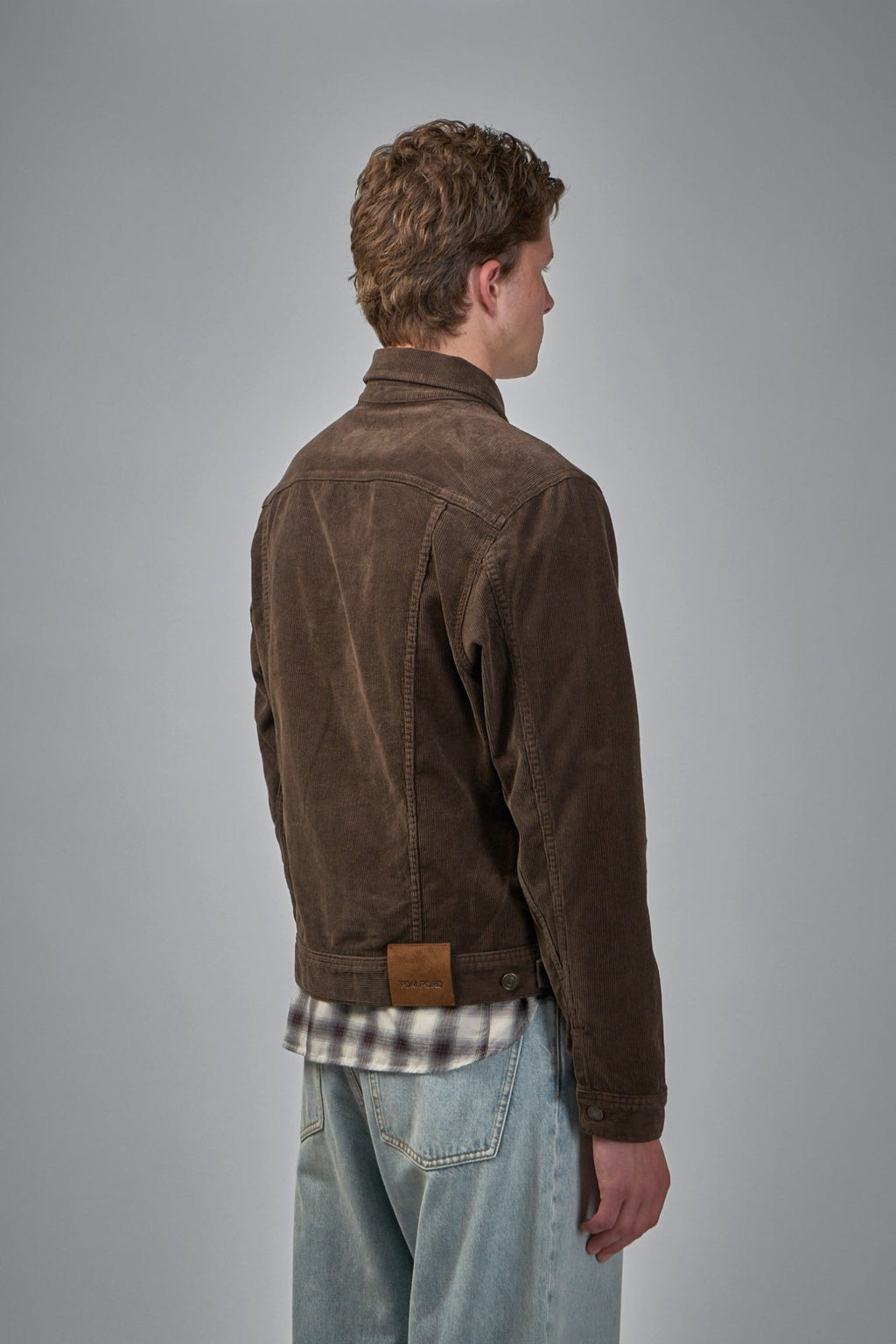 TOM FORD - Waves Cord Icon Jacket - LABELS