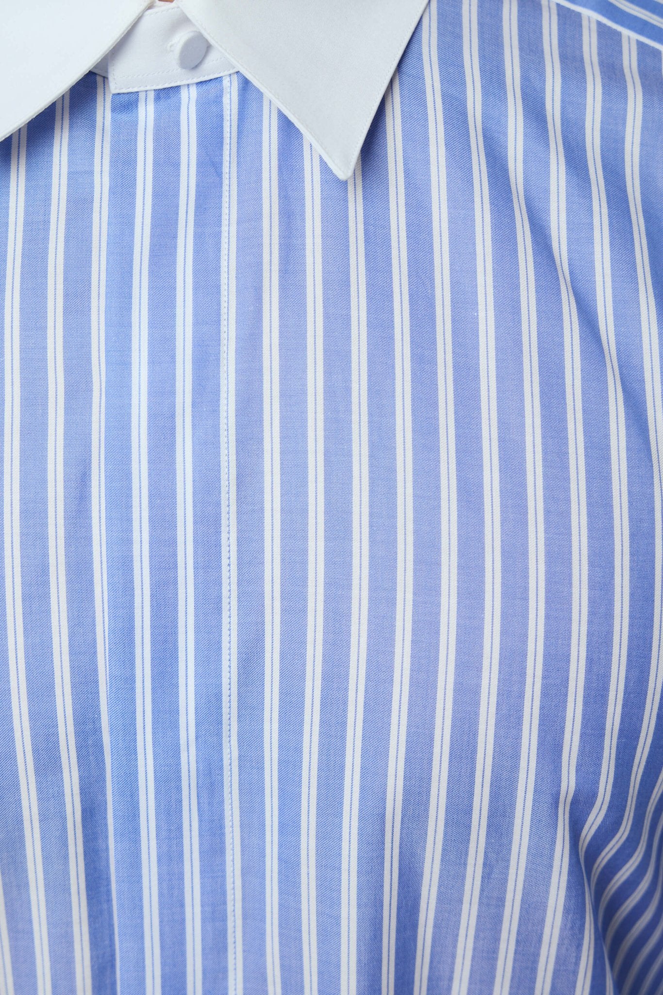 TOM FORD - Wide Stripe Contrast Classic Fit Shirt - LABELS