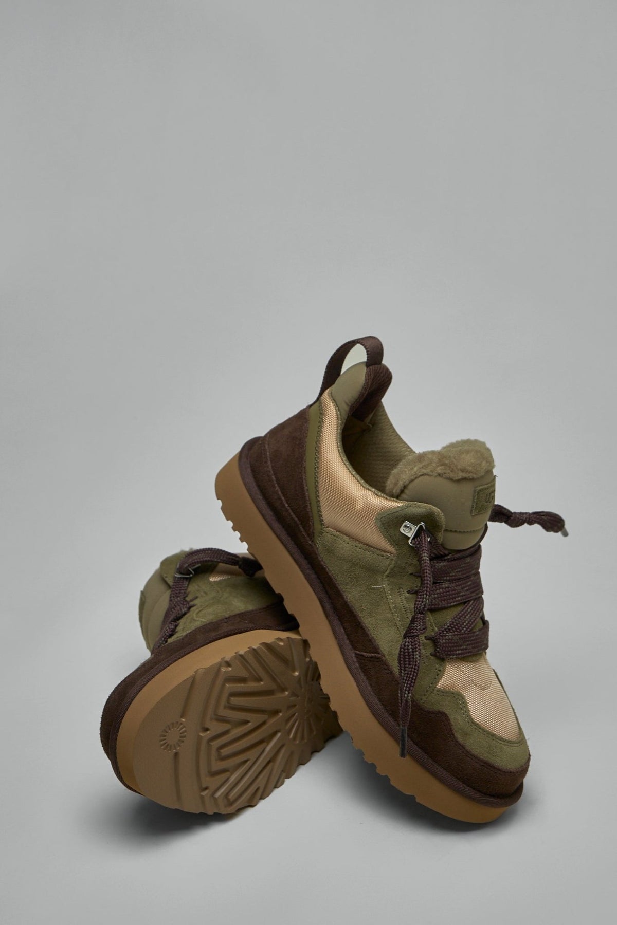 UGG Lowmel low-top sneakers styled for casual wear