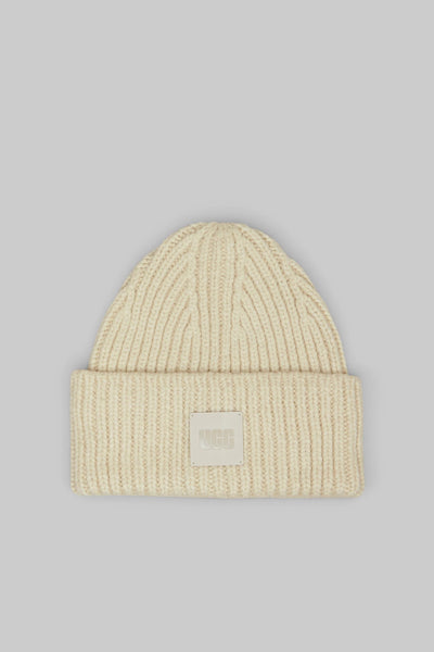U Chunky Rib Beanie