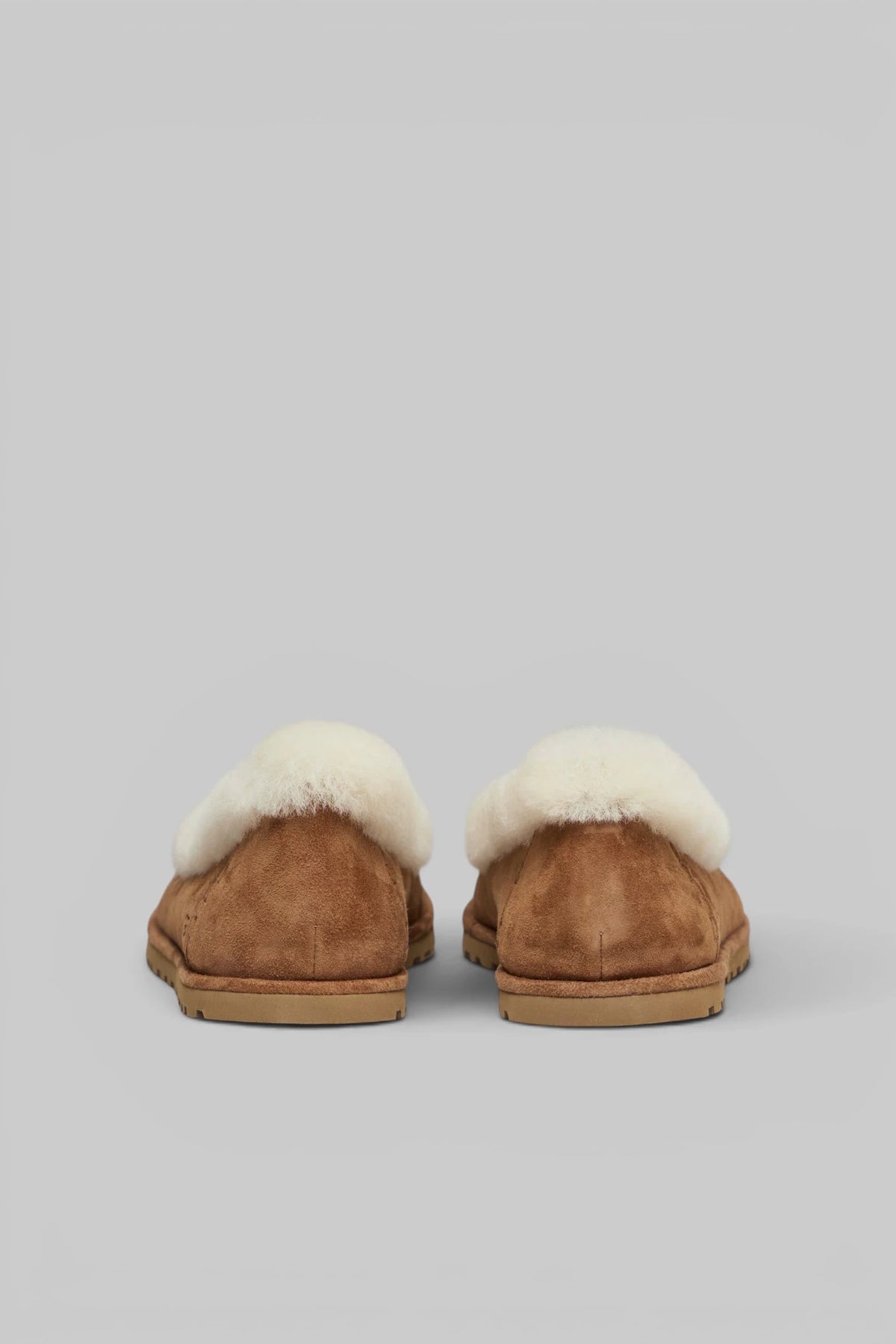 UGG Flats slip-on design detail, close-up view