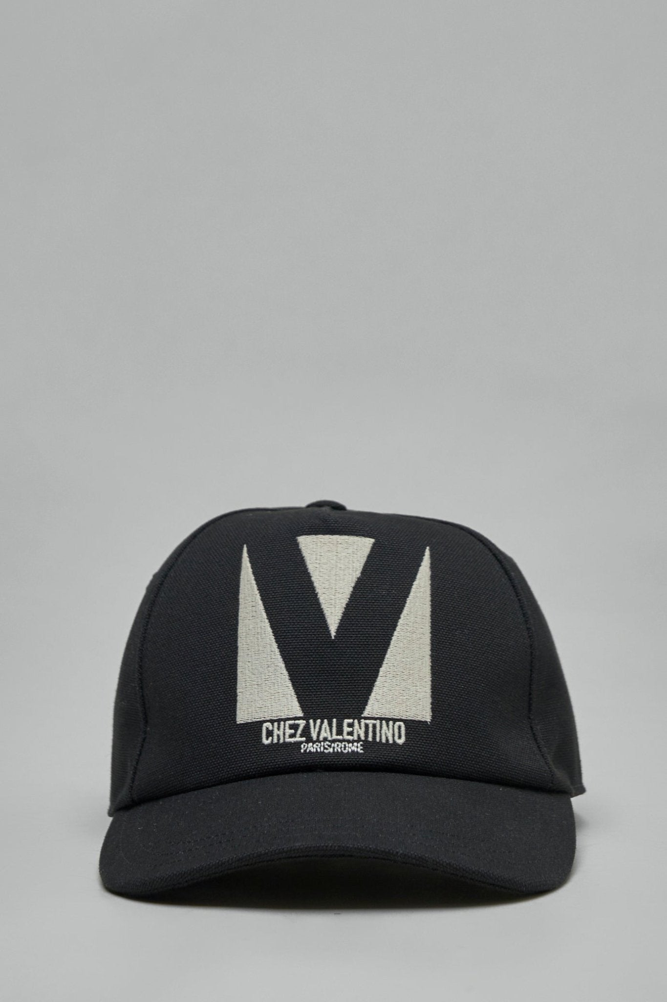 Valentino - Chez Valentino Baseball Cap with Embroidery - LABELS