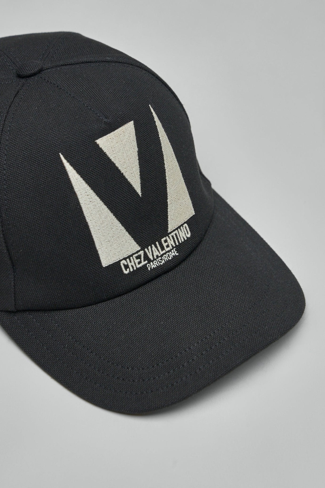 Valentino - Chez Valentino Baseball Cap with Embroidery - LABELS