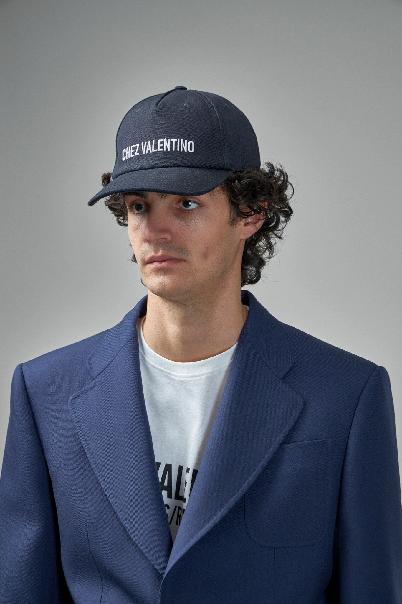 Valentino - Cotton Baseball Cap with Embroidery - LABELS
