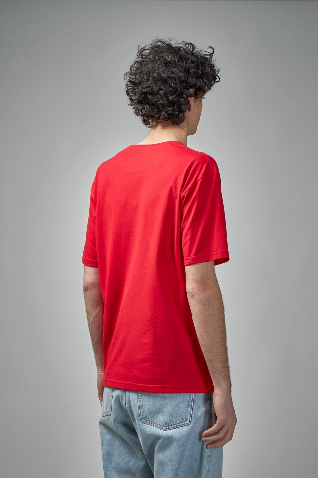 Valentino - Cotton T-Shirt with Chez Valentino Print - LABELS