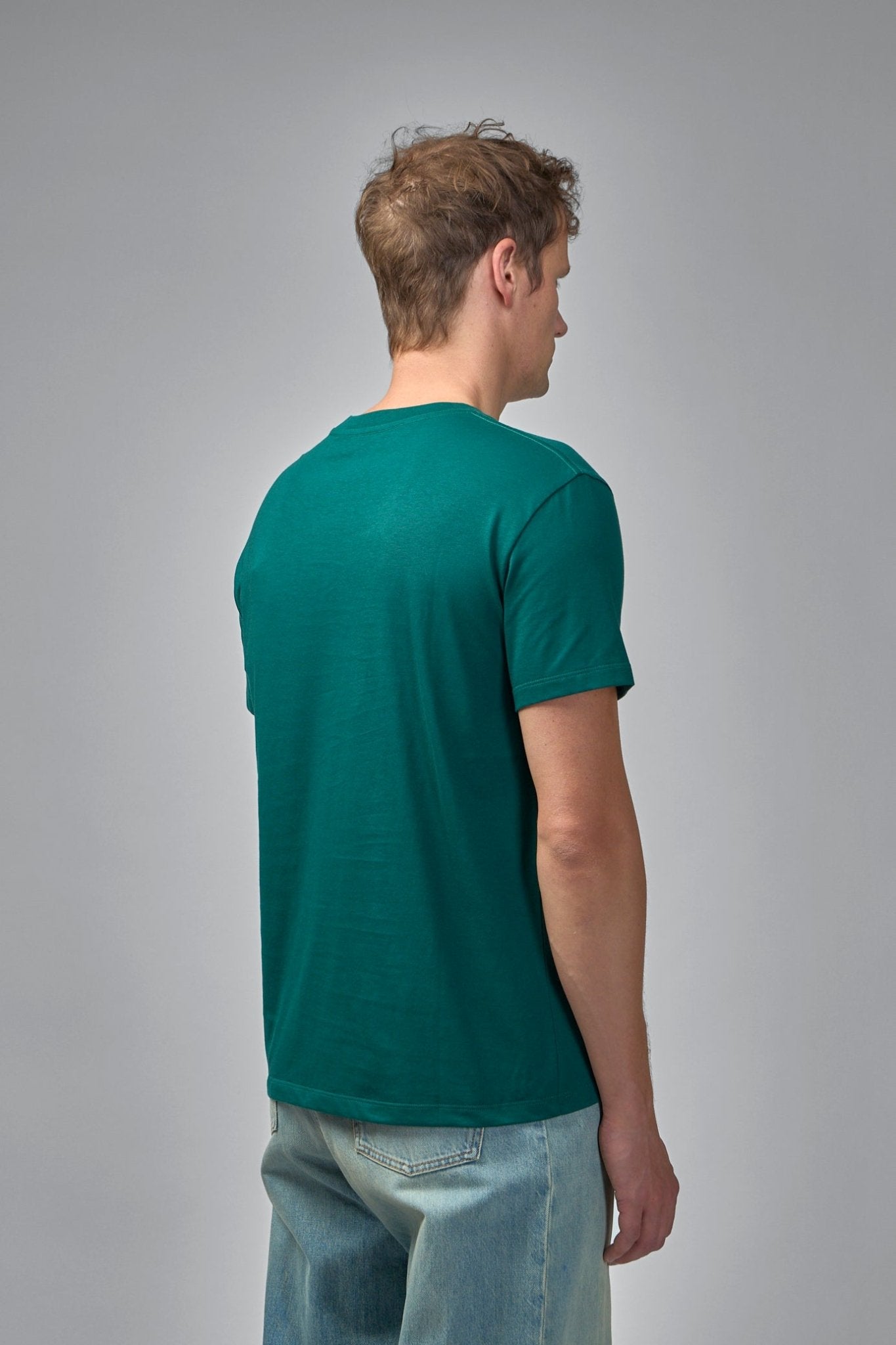 Valentino - Cotton T-Shirt With VLogo Patch - LABELS