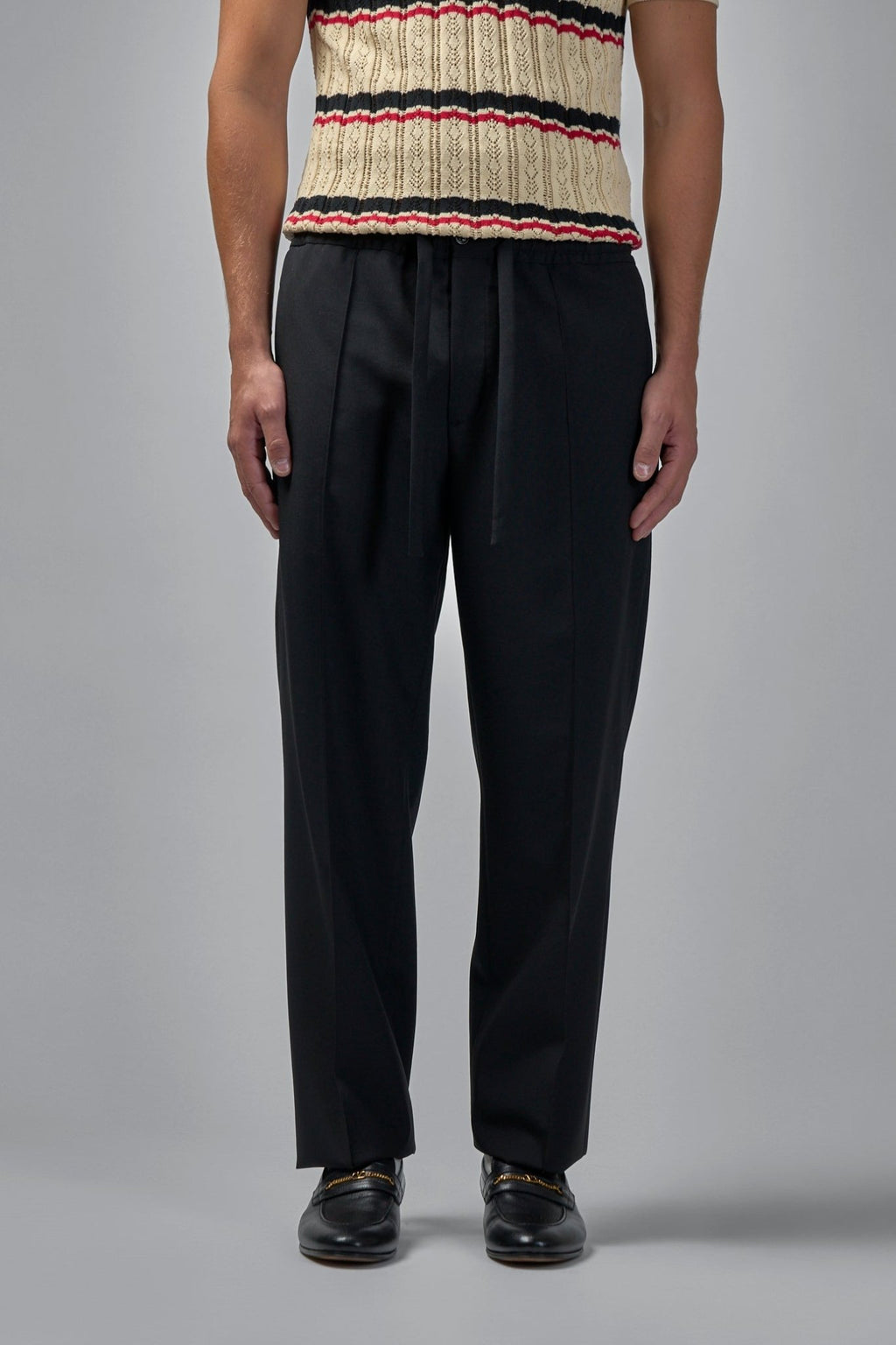 Valentino - Dry Tailoring Wool Trousers - LABELS