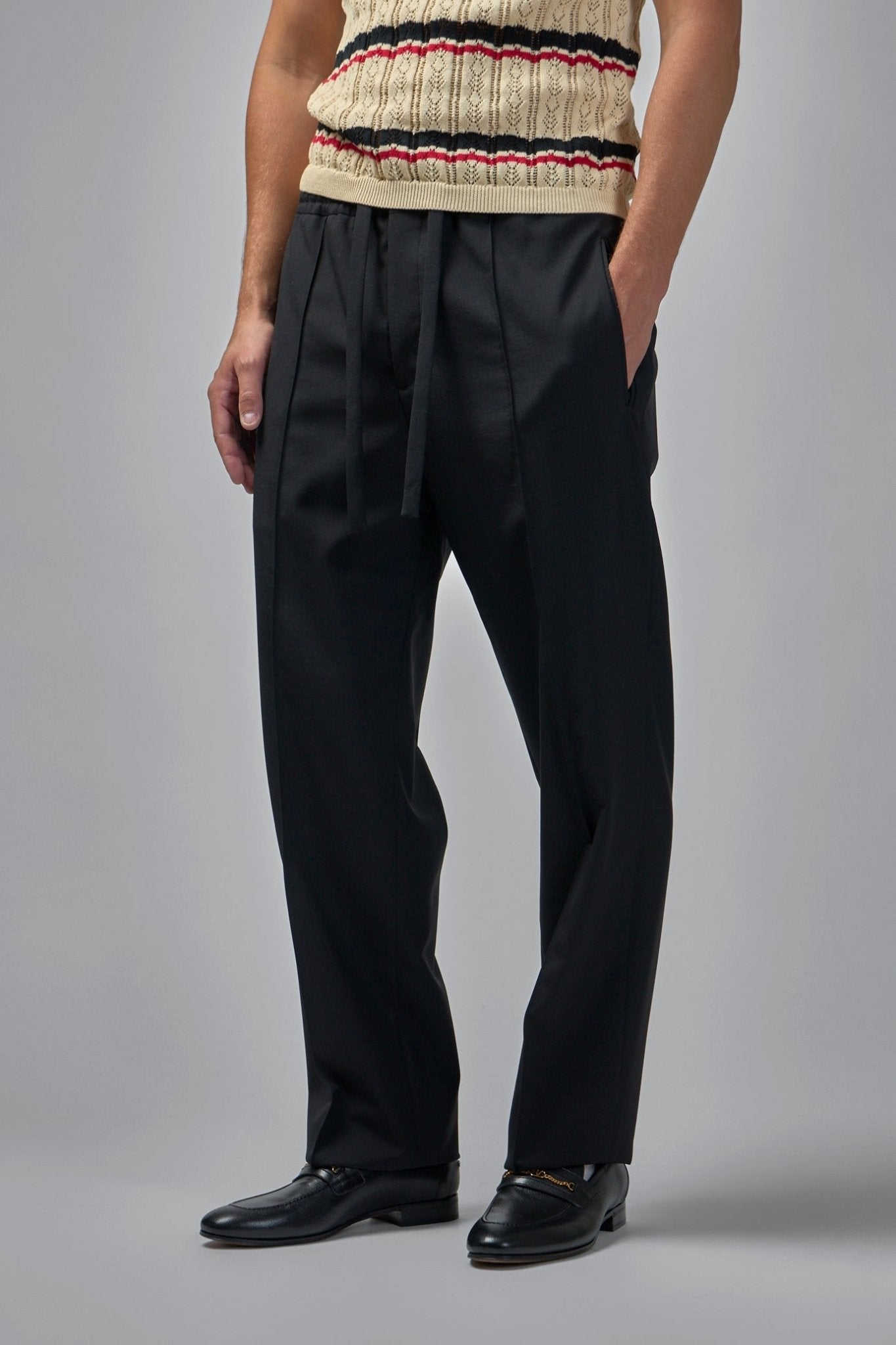 Valentino - Dry Tailoring Wool Trousers - LABELS