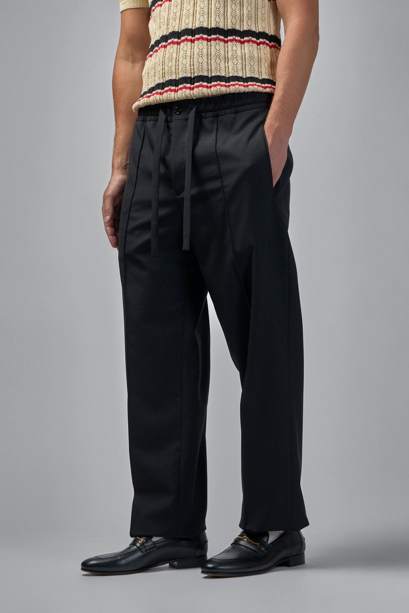 Valentino - Dry Tailoring Wool Trousers - LABELS
