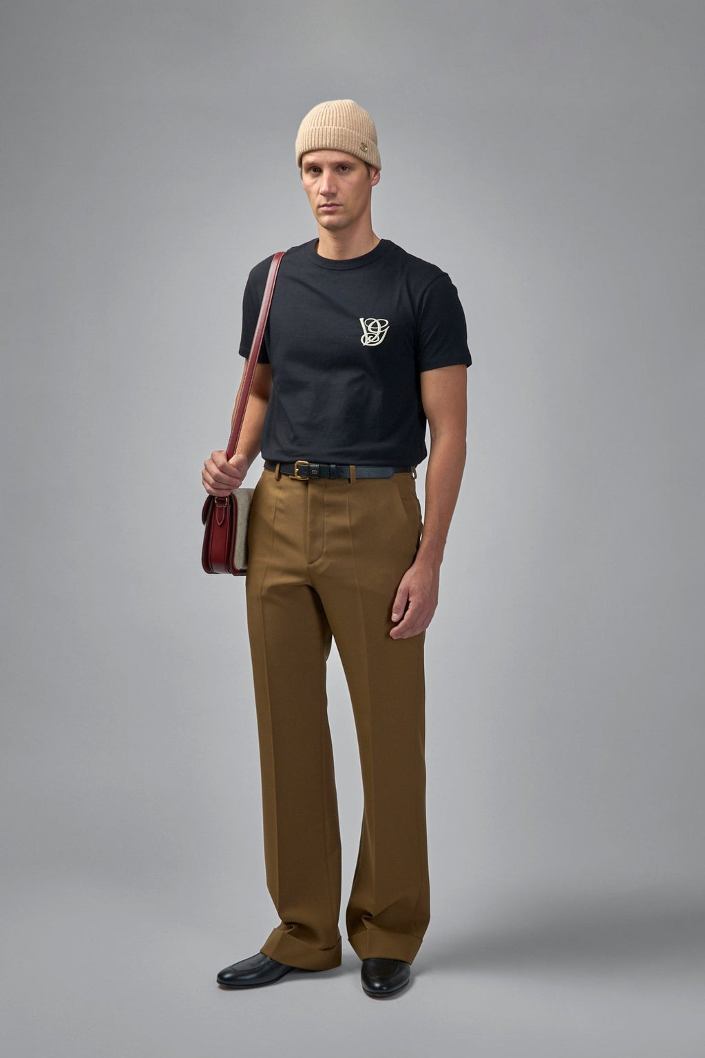 Valentino - Formalwear Techno Drape Gabardine Pants - LABELS