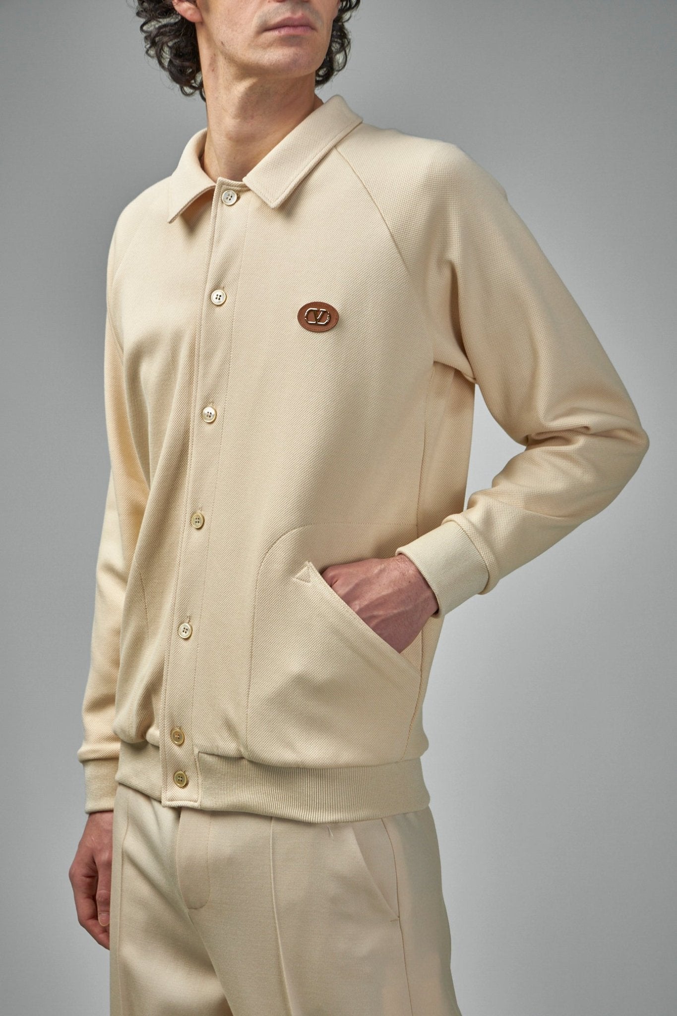 Valentino - Jersey Felpa Vlogo Signature Cotton Piguet Sweatshirt - LABELS