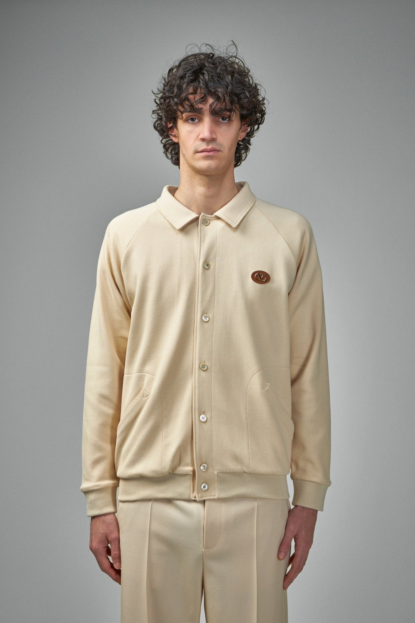 Valentino Jackets - Jersey Felpa Vlogo Cotton Sweatshirt – LABELS