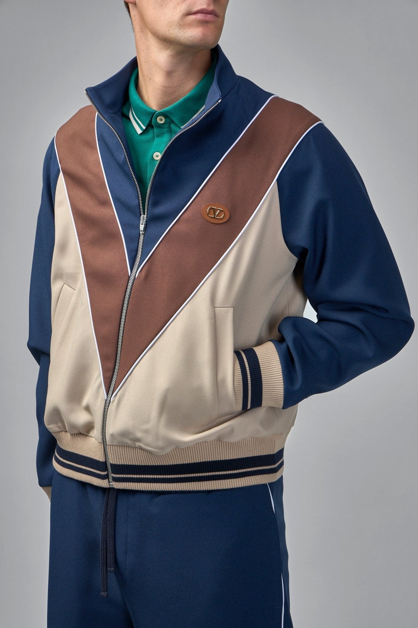 Valentino Zip-Ups Jersey Felpa VLogo Signature – LABELS