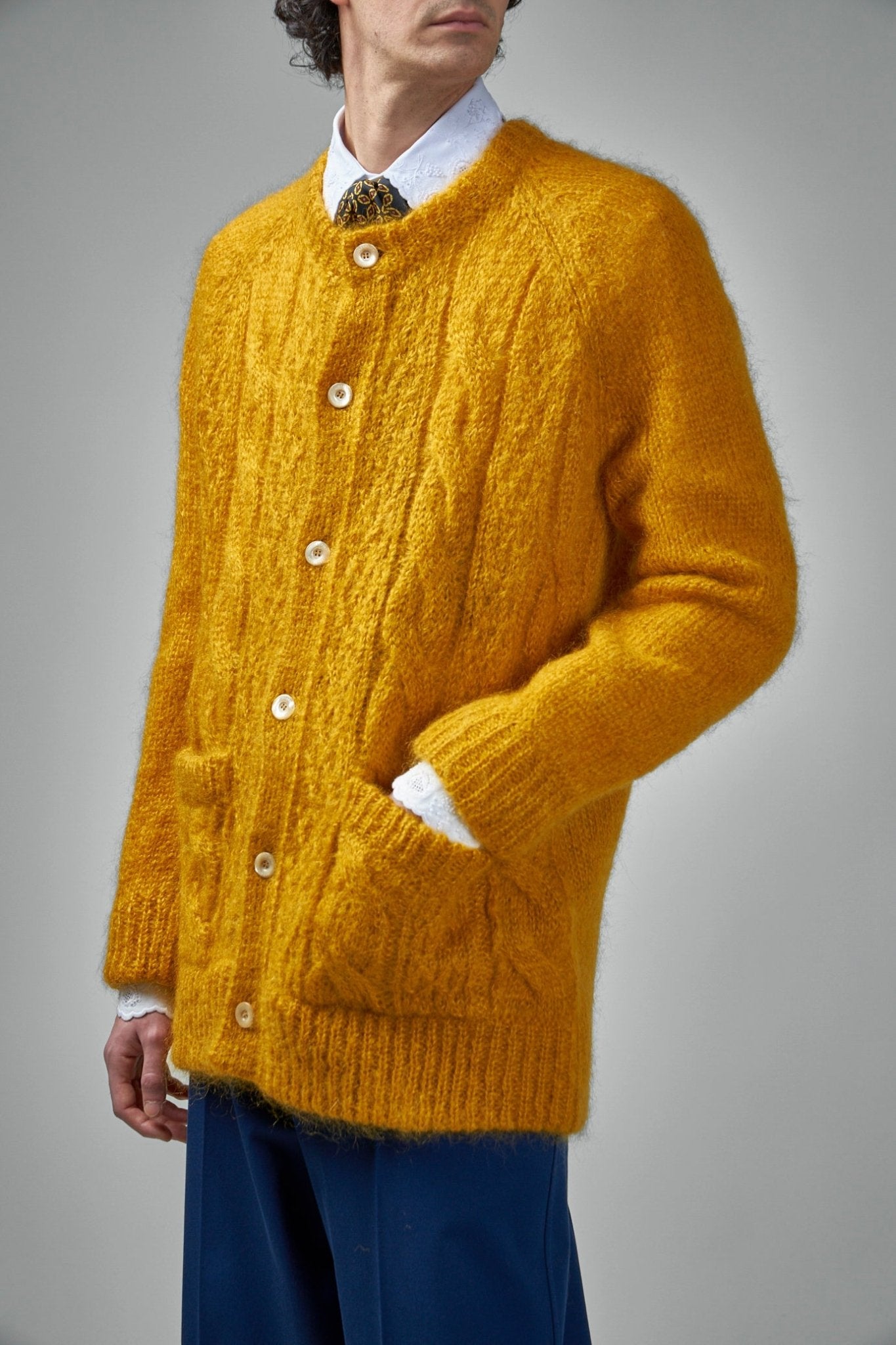 Valentino Cardigans - Mohair-Blend Knit – LABELS