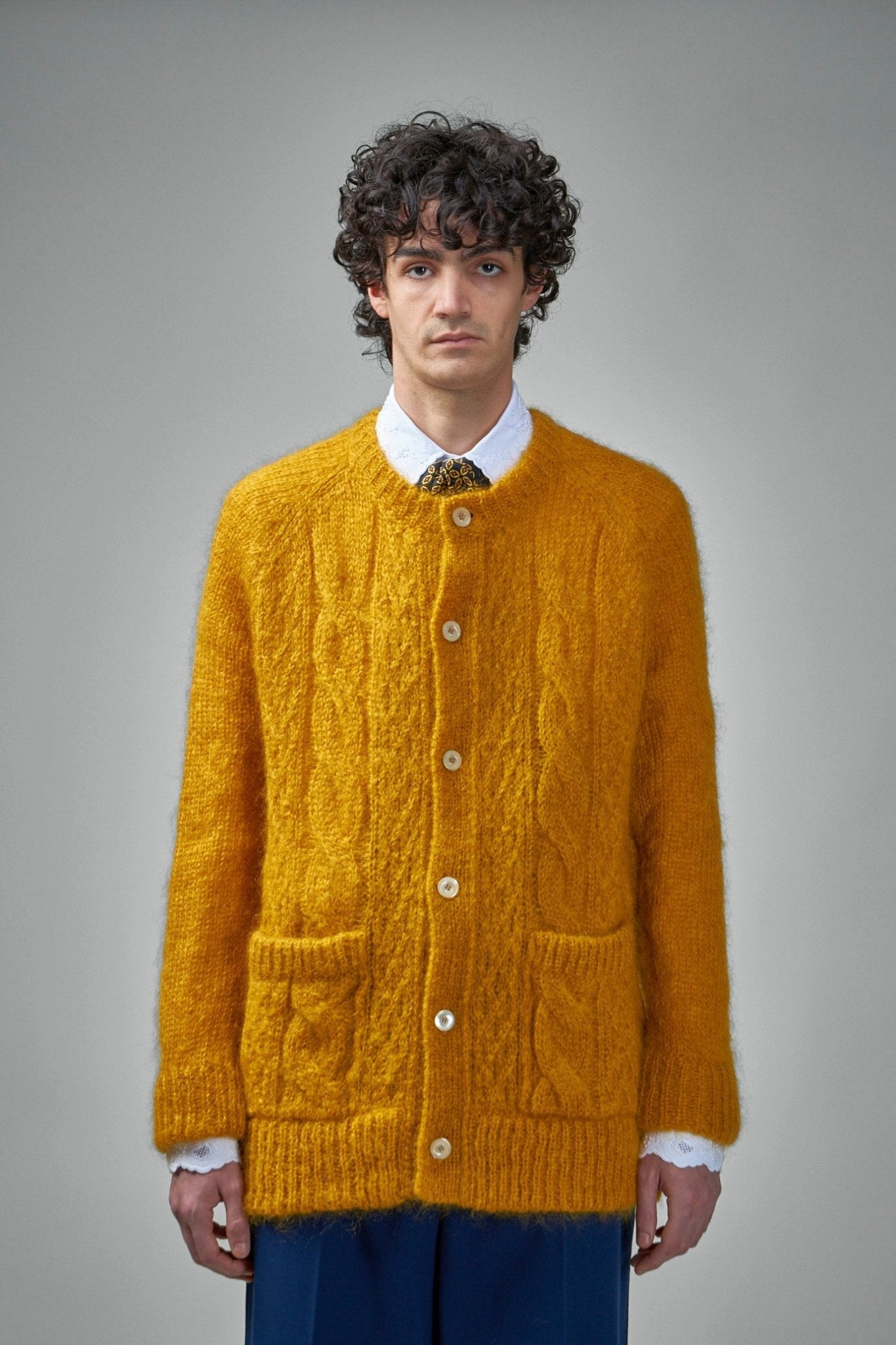Valentino Cardigans - Mohair-Blend Knit – LABELS