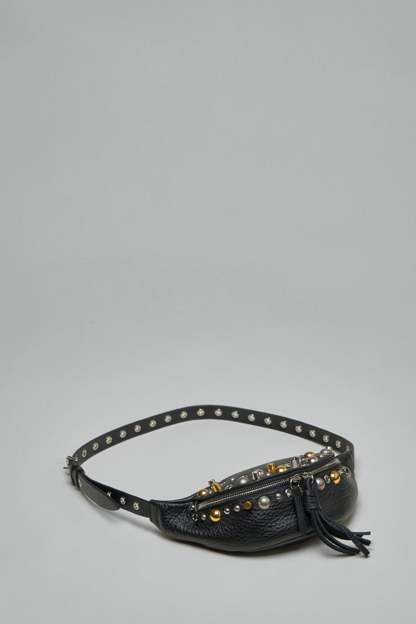 Valentino - Nellcôte Belt Bag In Grainy Calfskin - LABELS