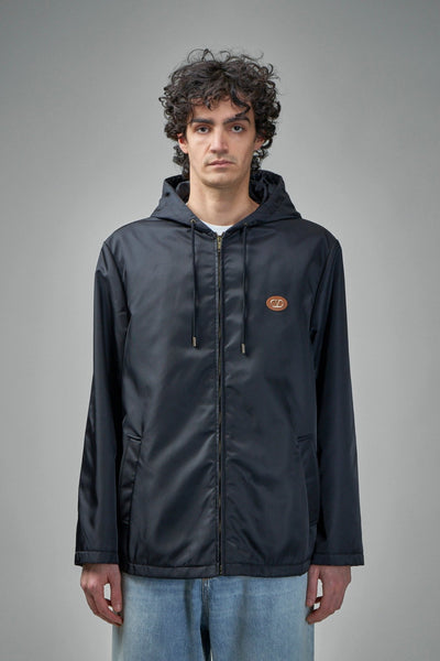 Valentino Jackets - Nylon Hooded Windbreaker V-Logo – LABELS