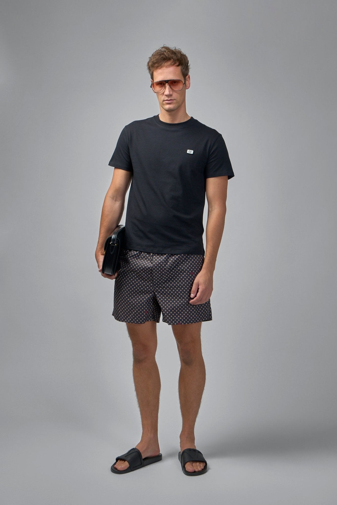 Valentino - Nylon Swimsuit With Cherryfic Print - LABELS