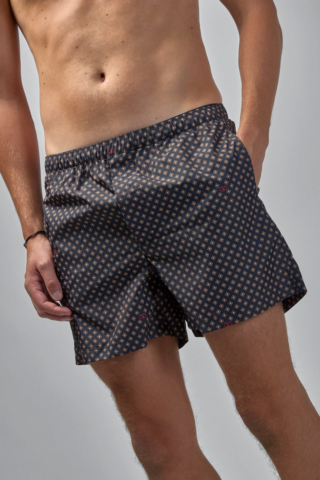 Valentino - Nylon Swimsuit With Cherryfic Print - LABELS