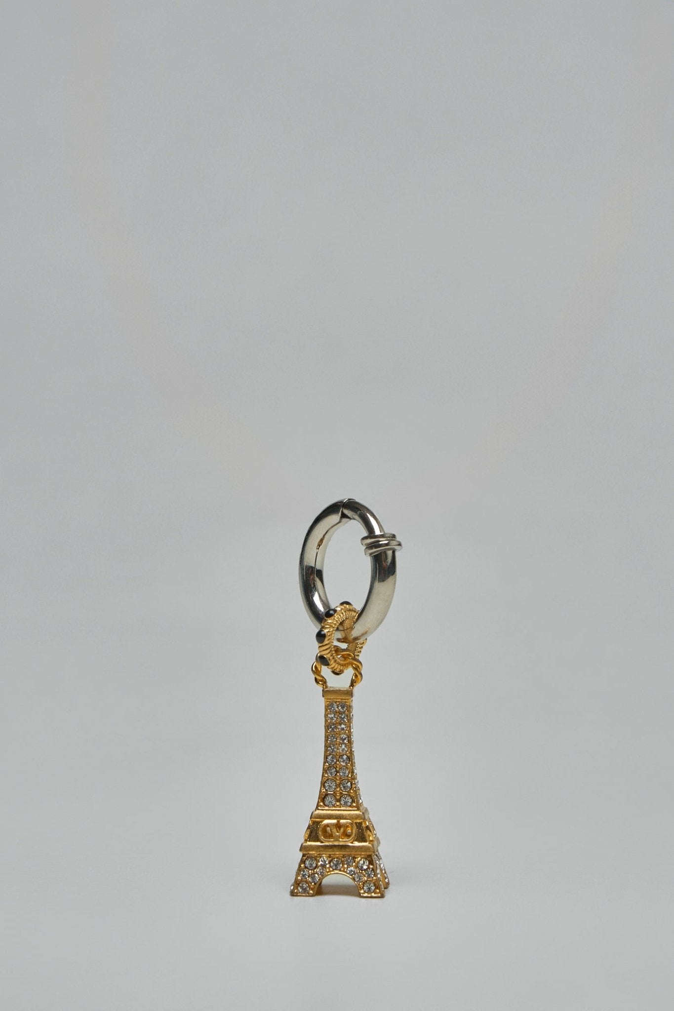 Valentino - Ovalette Mono Earring In Metal - LABELS