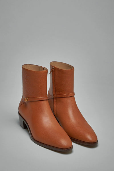 Pat Ankle Boot aus Ziegenleder