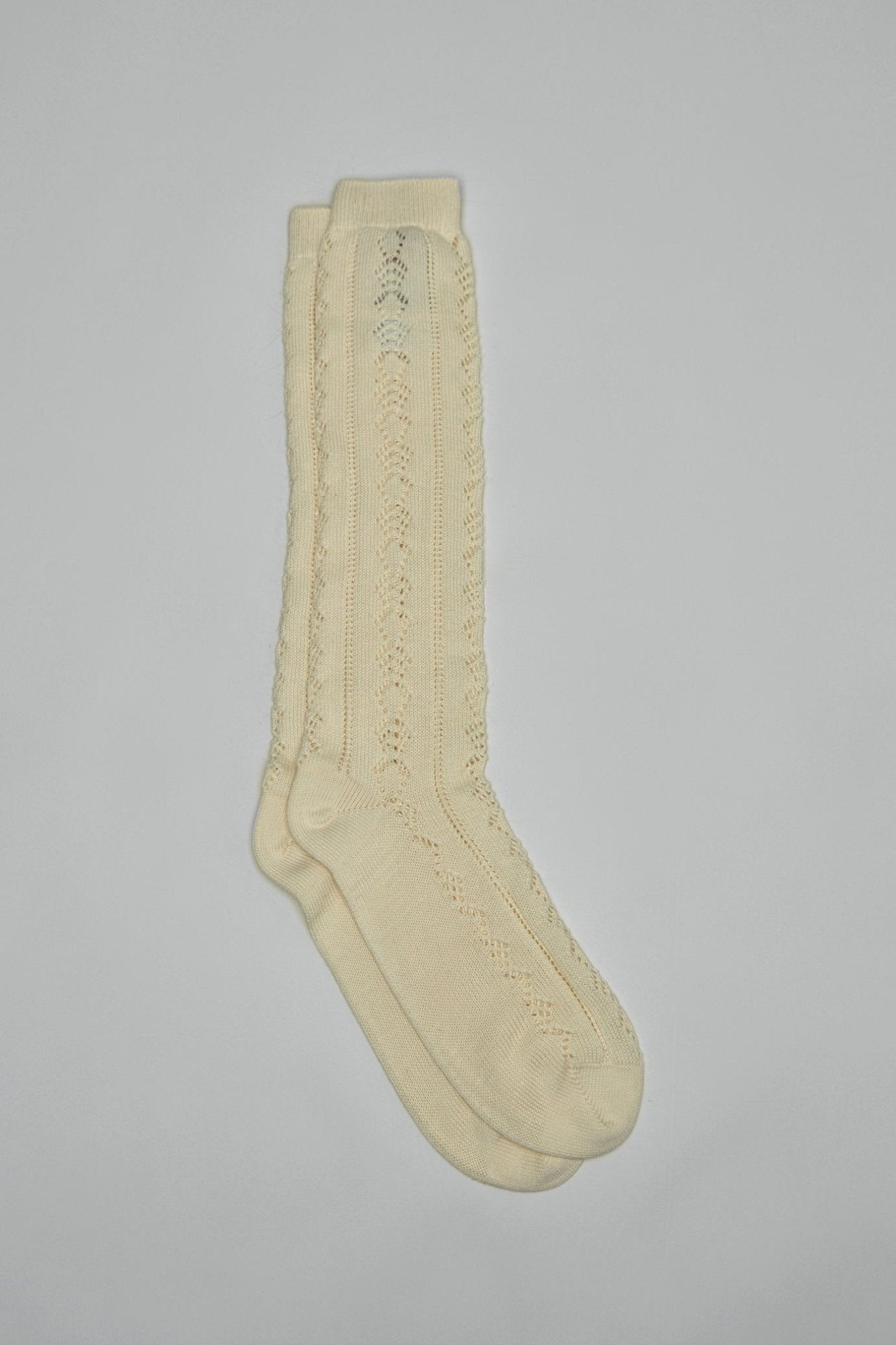 Valentino - Perforated Cotton Socks with VLogo - LABELS