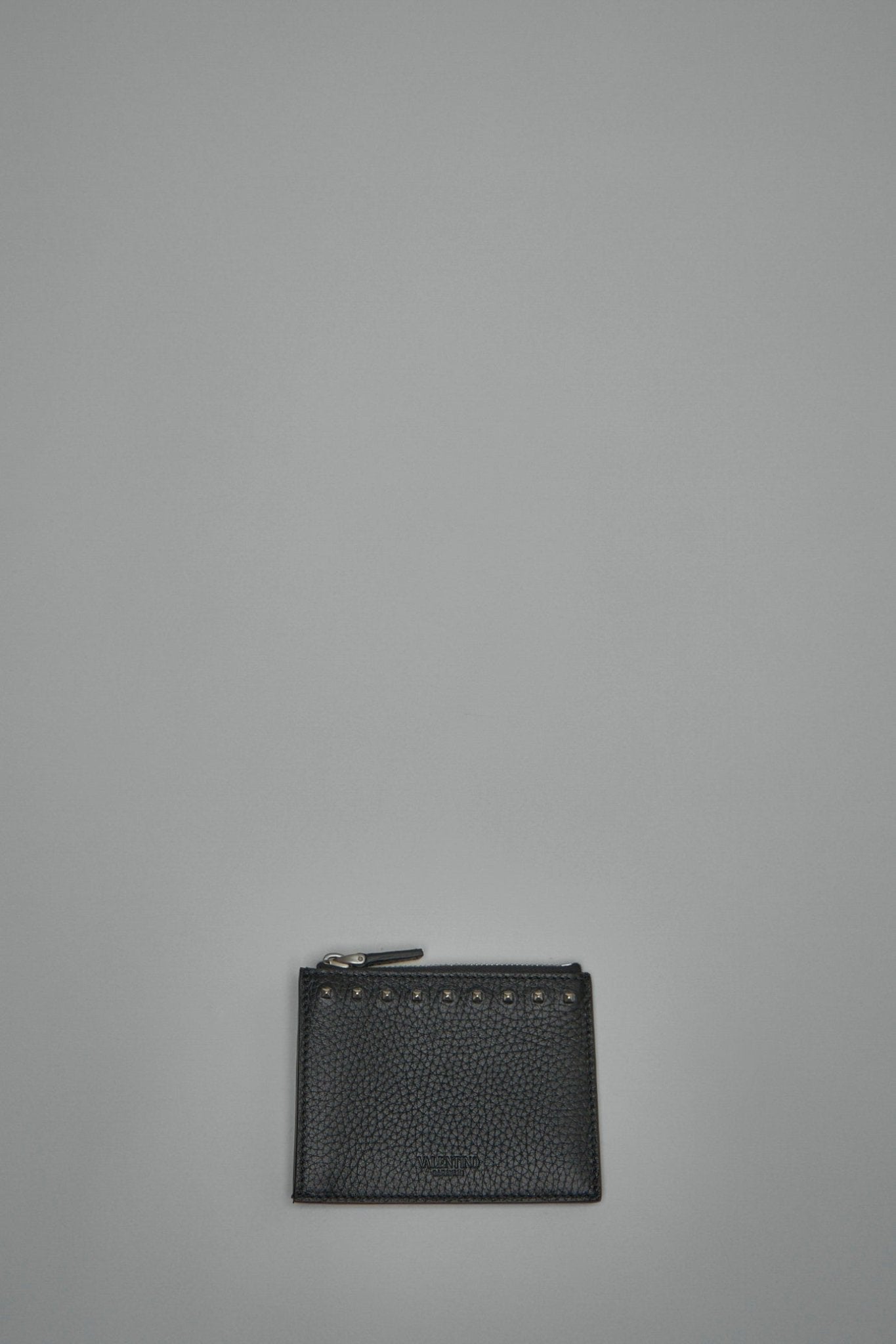 Valentino - Rockstud Wallet in Grainy Calfskin - LABELS