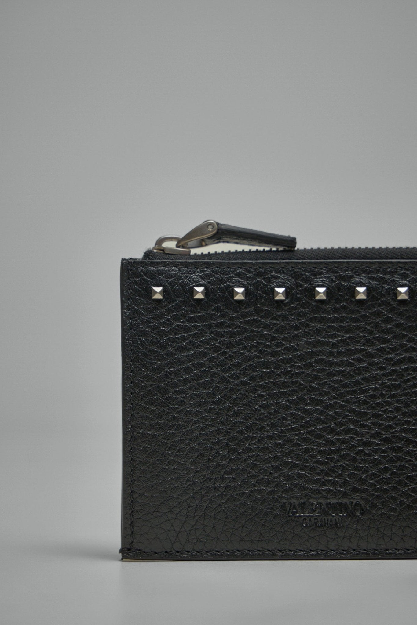 Valentino - Rockstud Wallet in Grainy Calfskin - LABELS