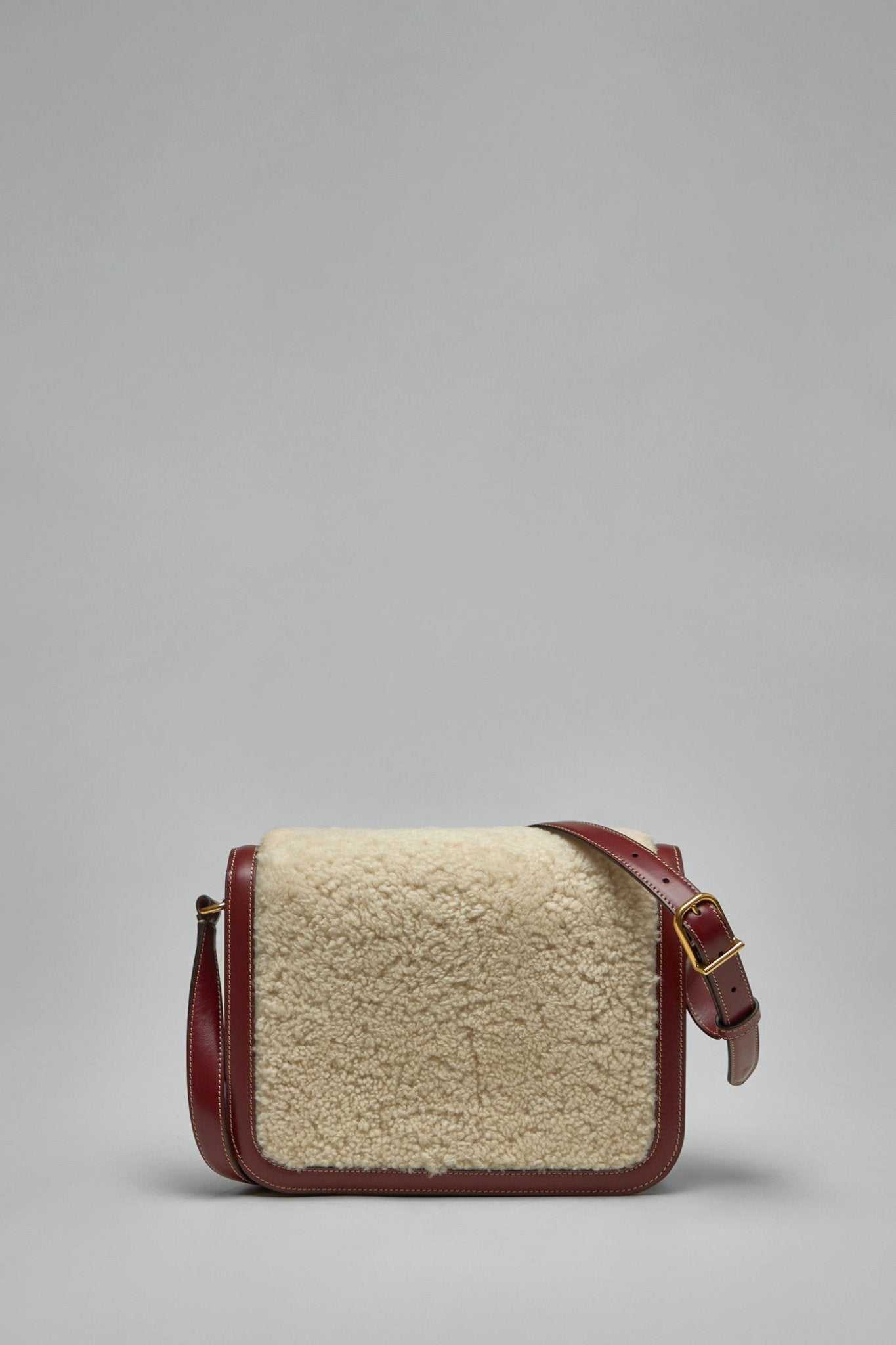 Valentino - VLogo Plaque Foldover Top Shoulder Bag - LABELS