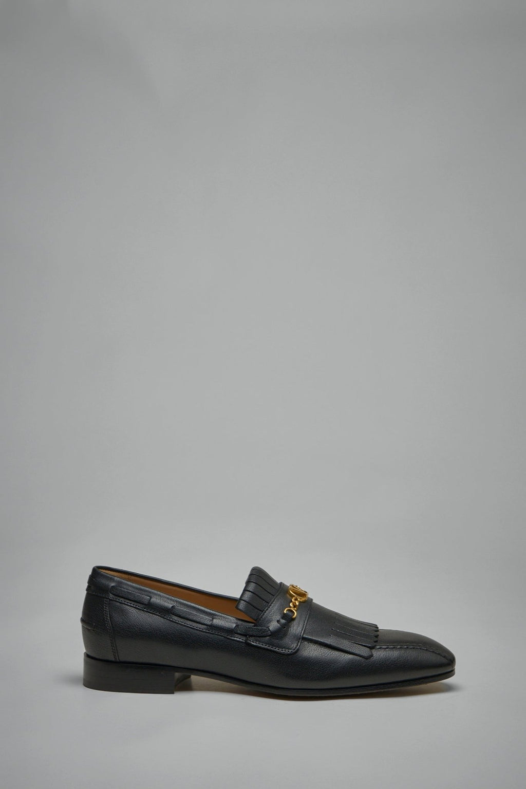 Valentino - VLogo Signature Kidskin Loafer with Fringes - LABELS