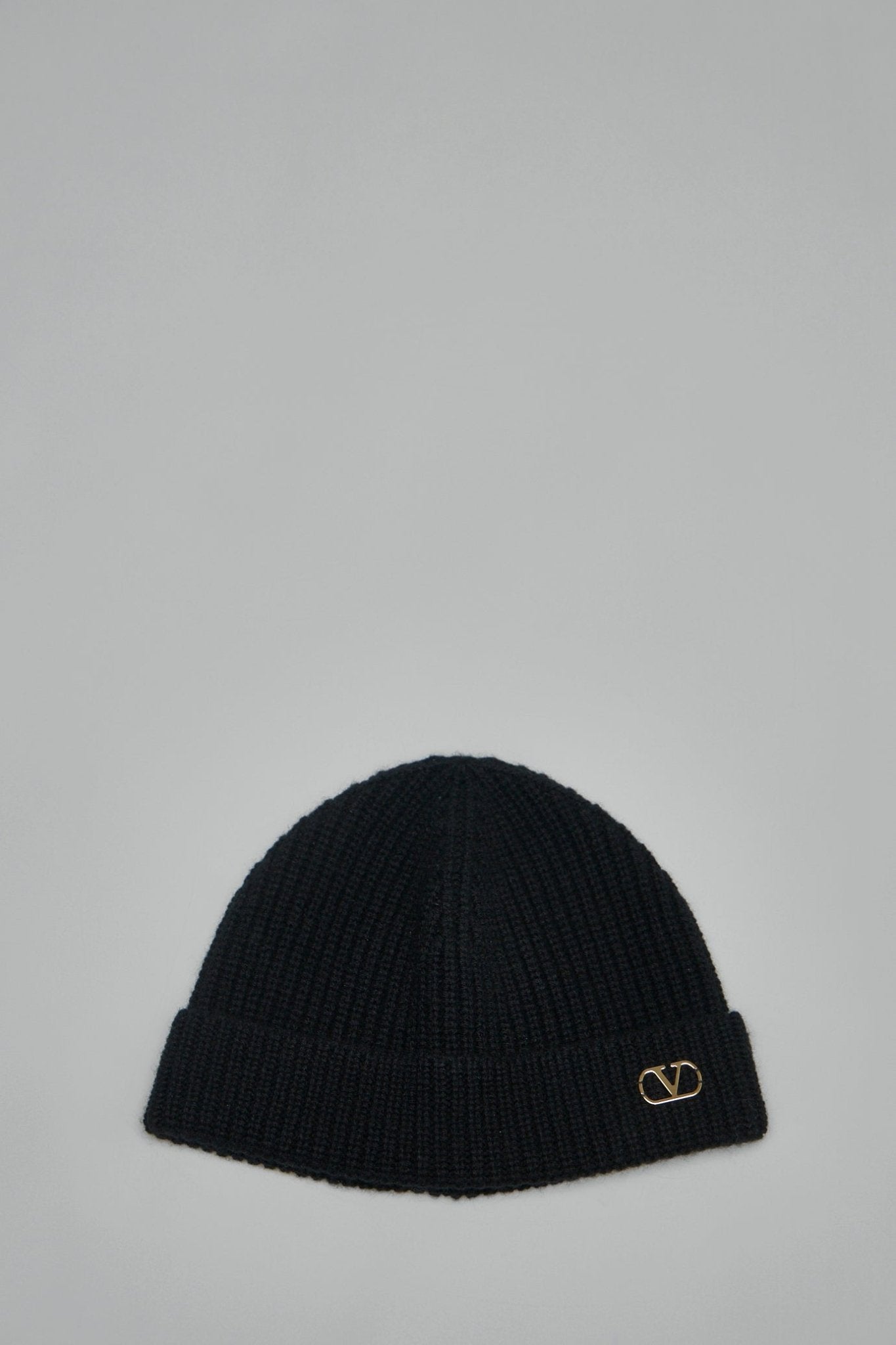 Valentino - VLogo Signature Knitted Beanie - LABELS