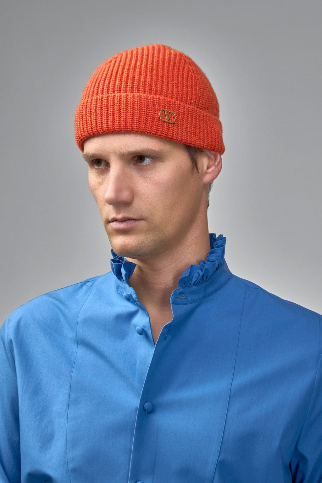 Valentino - VLogo Signature Knitted Beanie - LABELS