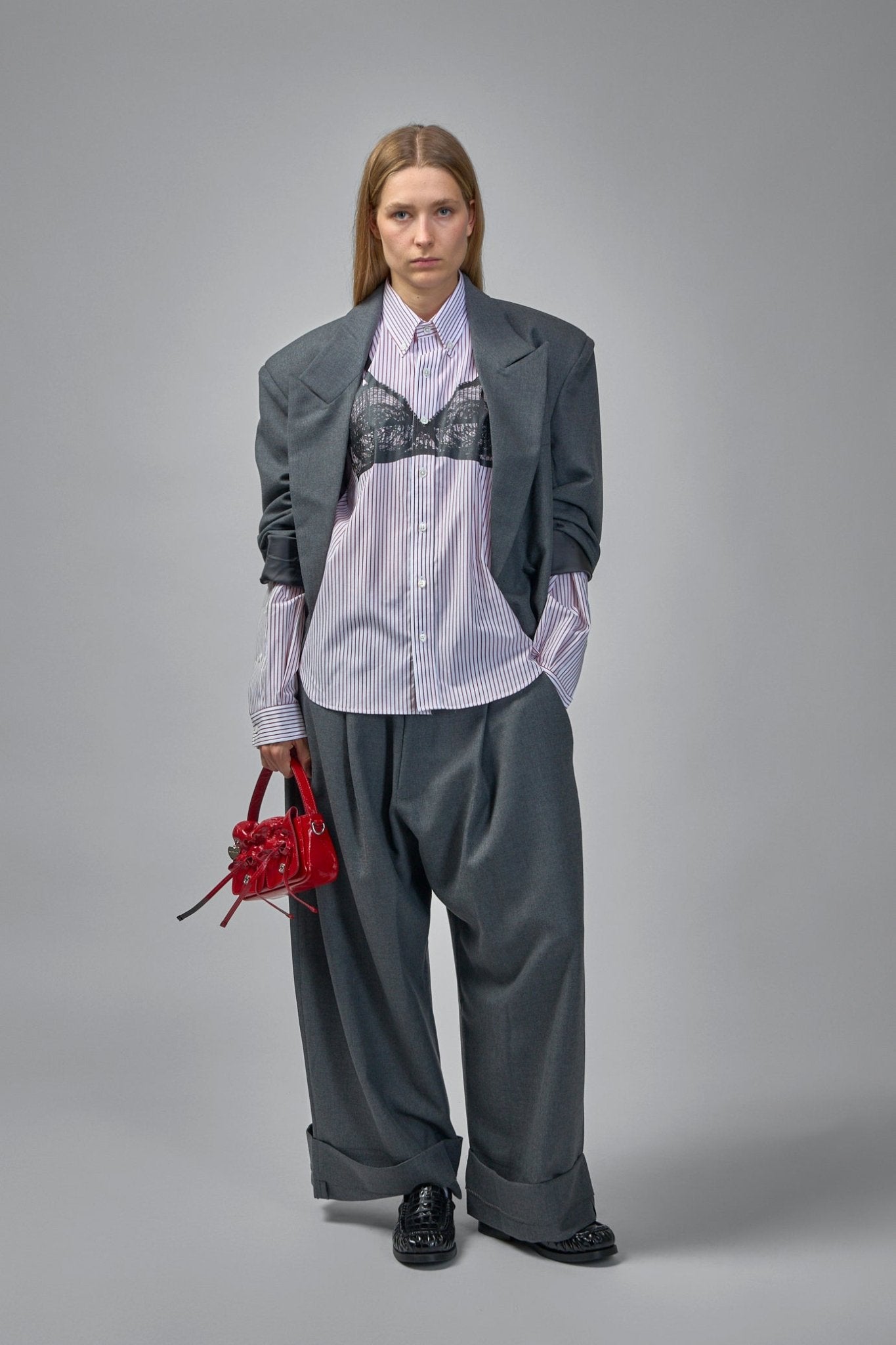 Vaquera - Trompe L’oeil Button - down Woven Shirt - LABELS