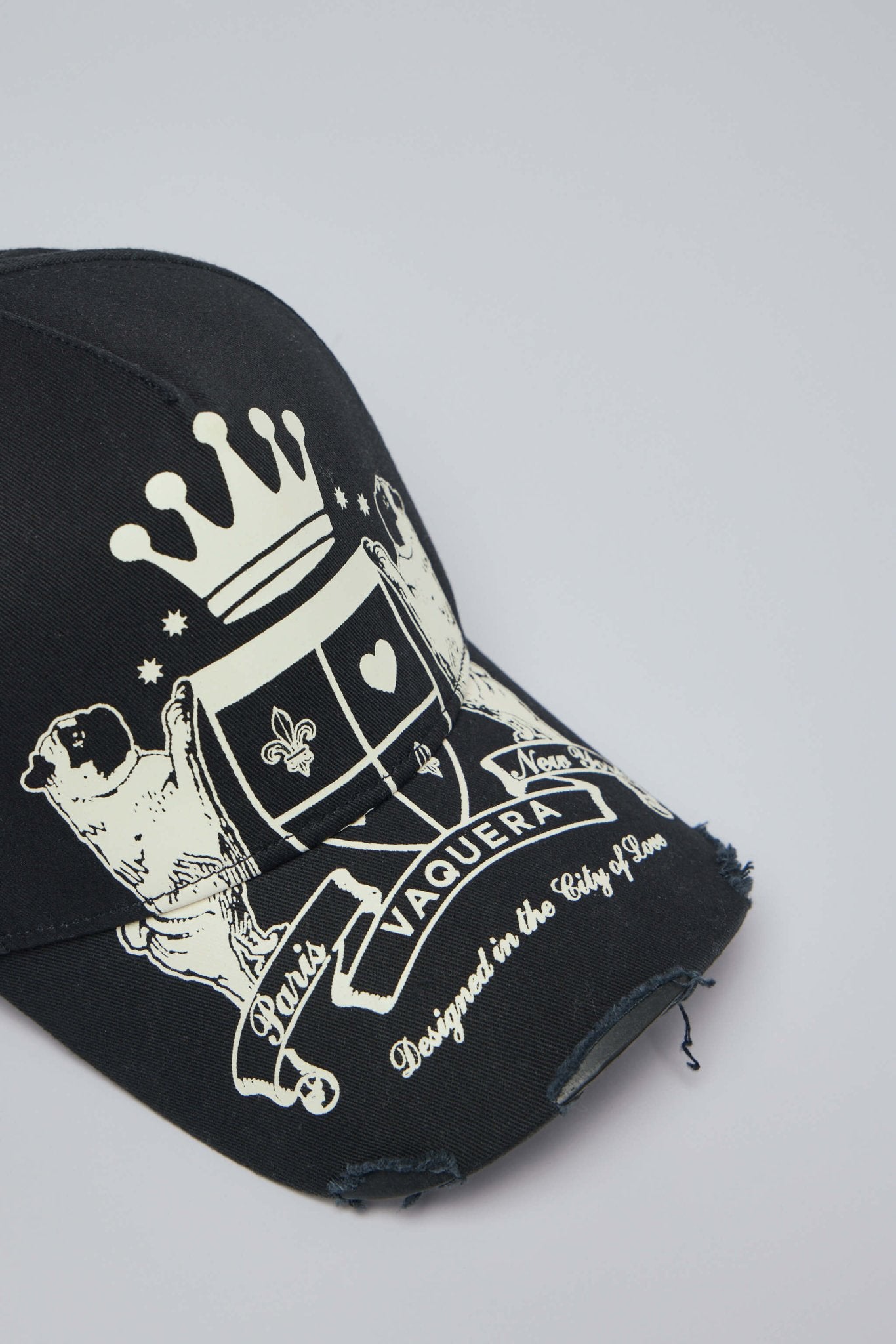 Vaquera - Women Crown Baseball Hat Woven - LABELS