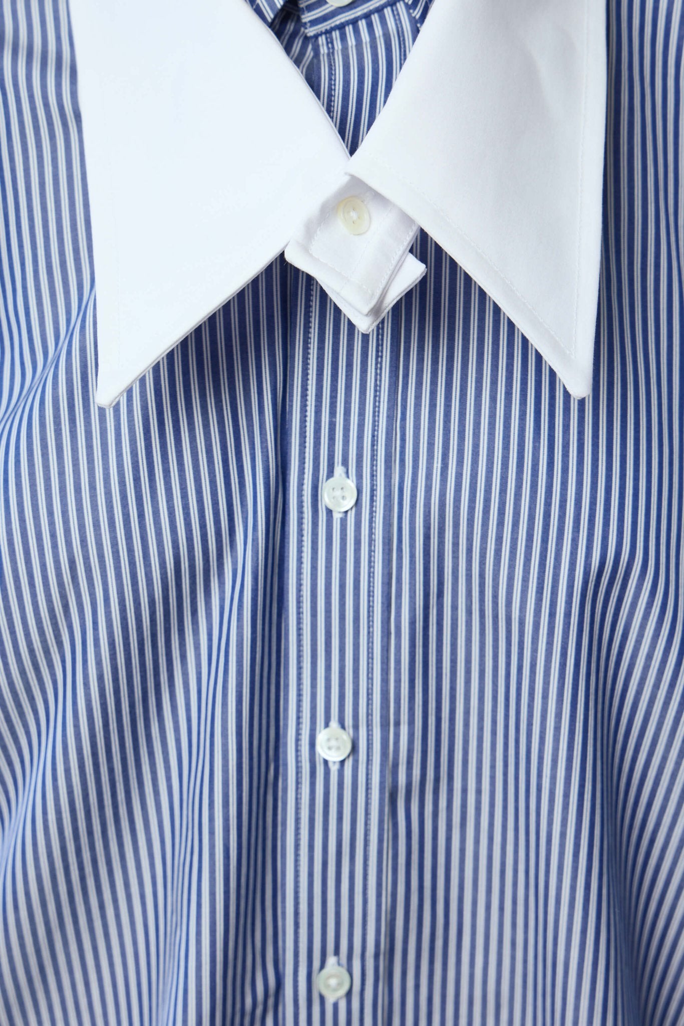 Vaquera - Women Striped Fly Away Collar Button Down Woven - LABELS