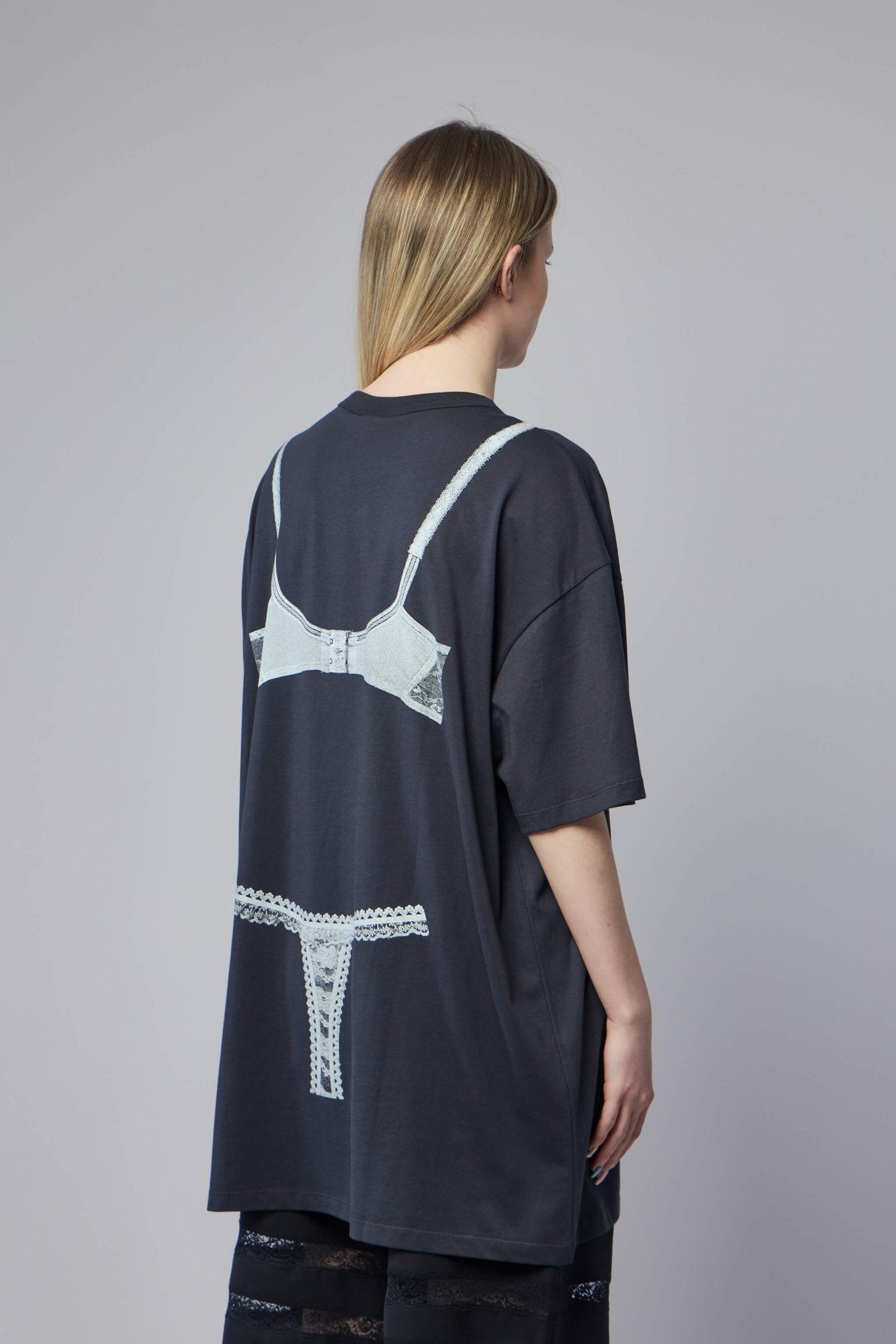 Vaquera - Women Trompe L'oeil Tall Tee Knit - LABELS