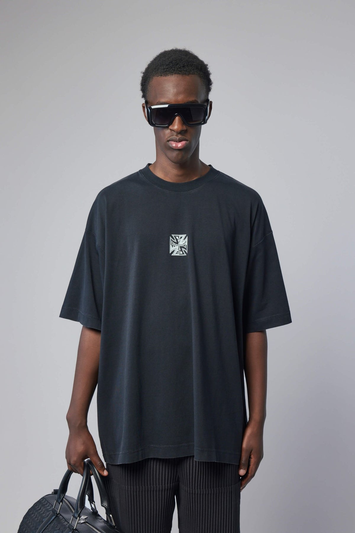 Vetements - Biker Cross Logo T-shirt - LABELS