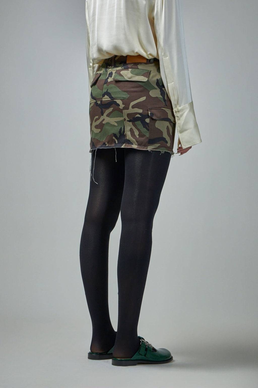 Vetements - Cargo Camo Mini Skirt - LABELS
