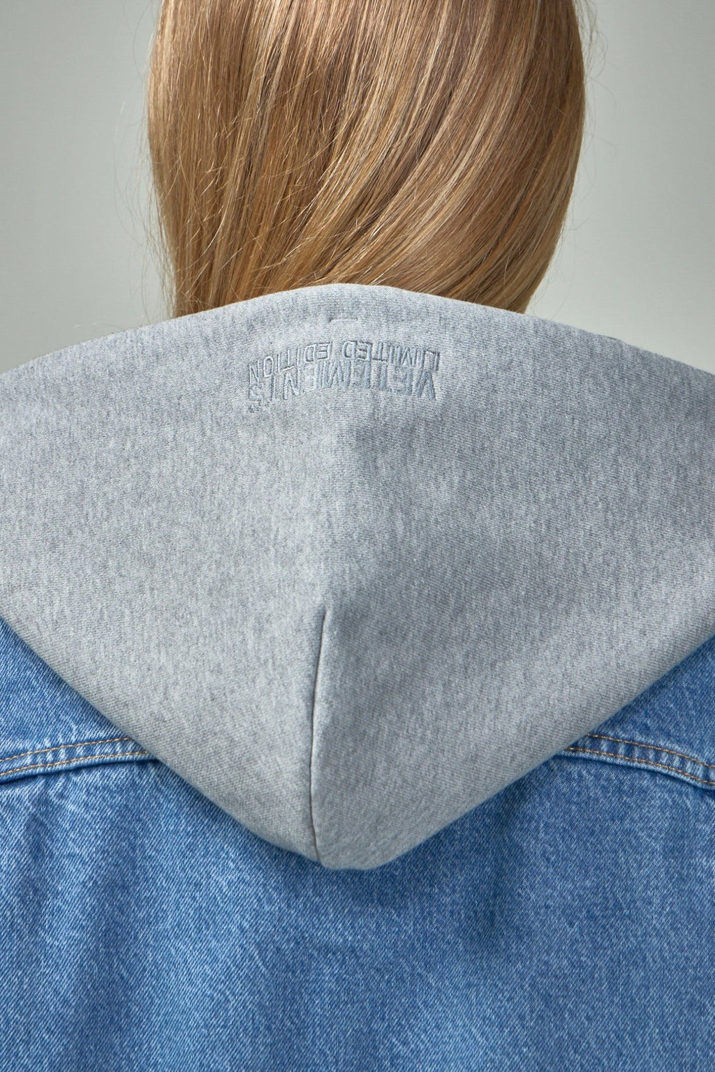 Vetements - Deconstructed Hooded Denim Jacket - LABELS