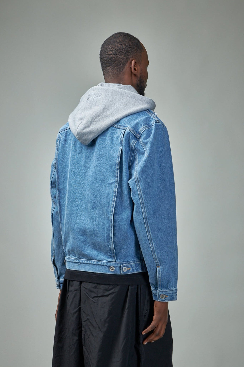 Vetements - Deconstructed Hooded Denim Jacket - LABELS