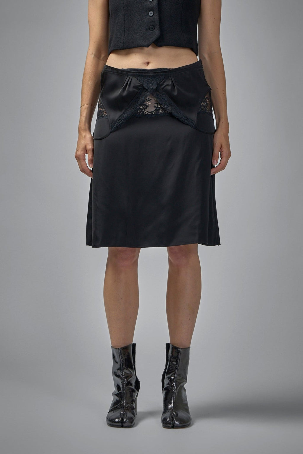 Vetements - Dropdown Lingerie Skirt - LABELS