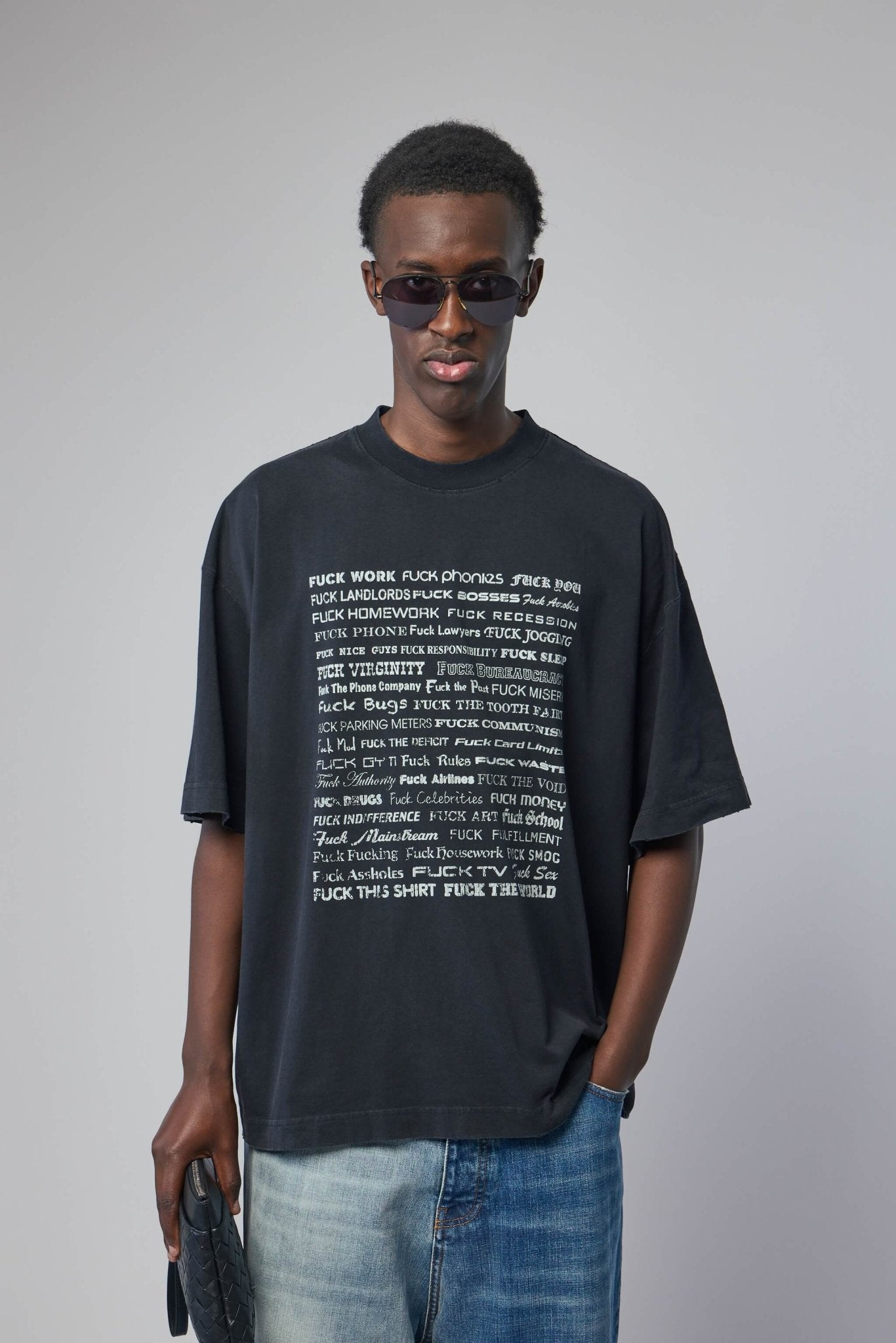 Vetements T-Shirts - Fuck Everything Cotton Tee – LABELS