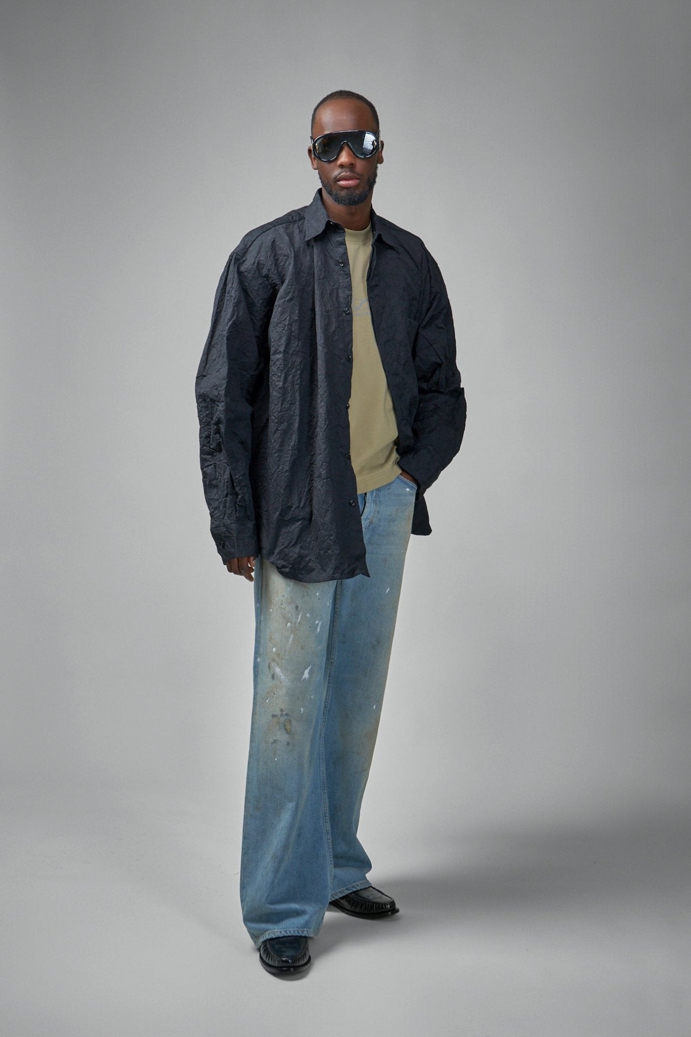 Vetements - Oval Logo Cropped Boxy T-Shirt - LABELS