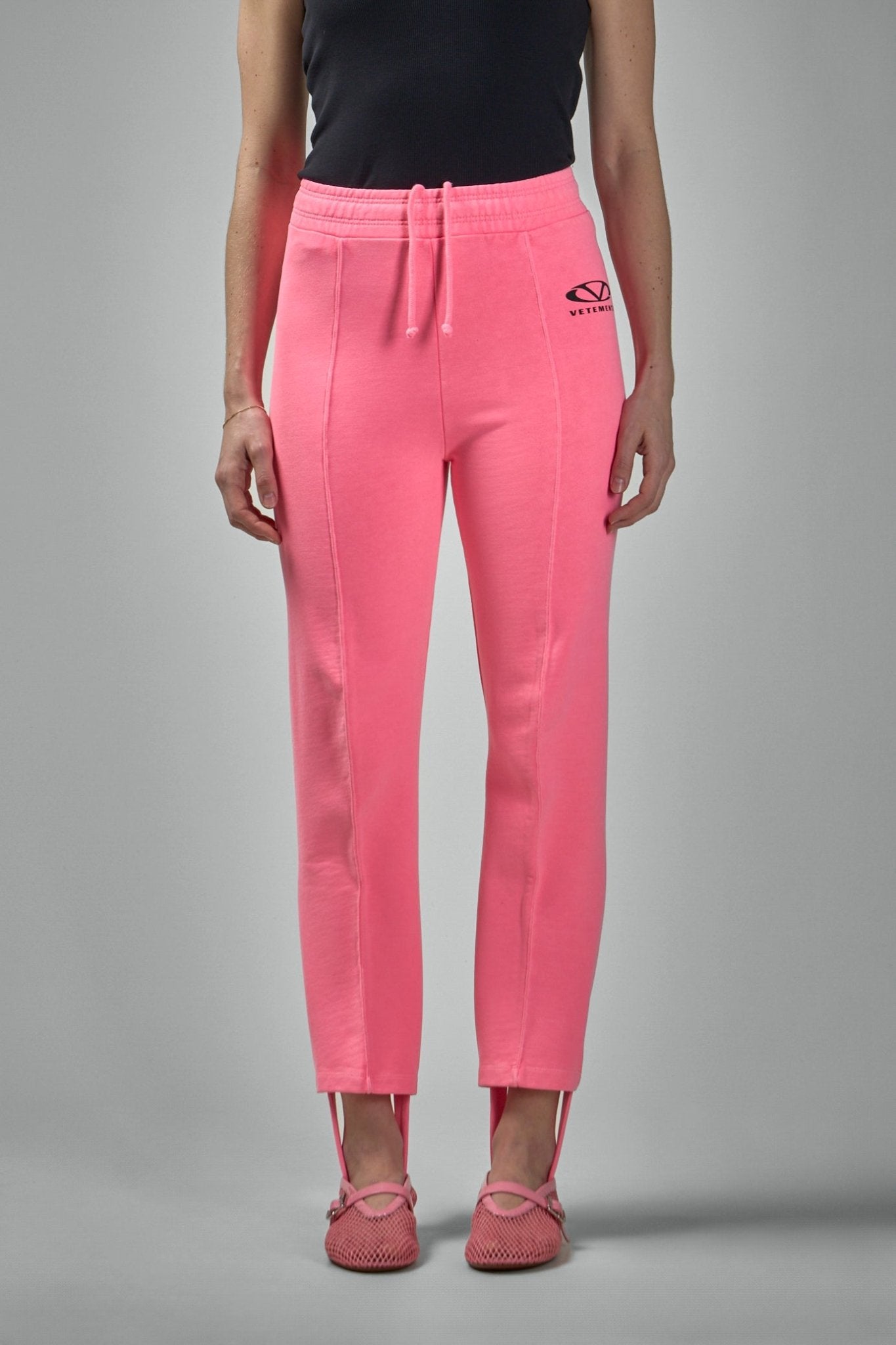 Vetements Track Pants - Oval Logo Fitted Sweatpants – LABELS