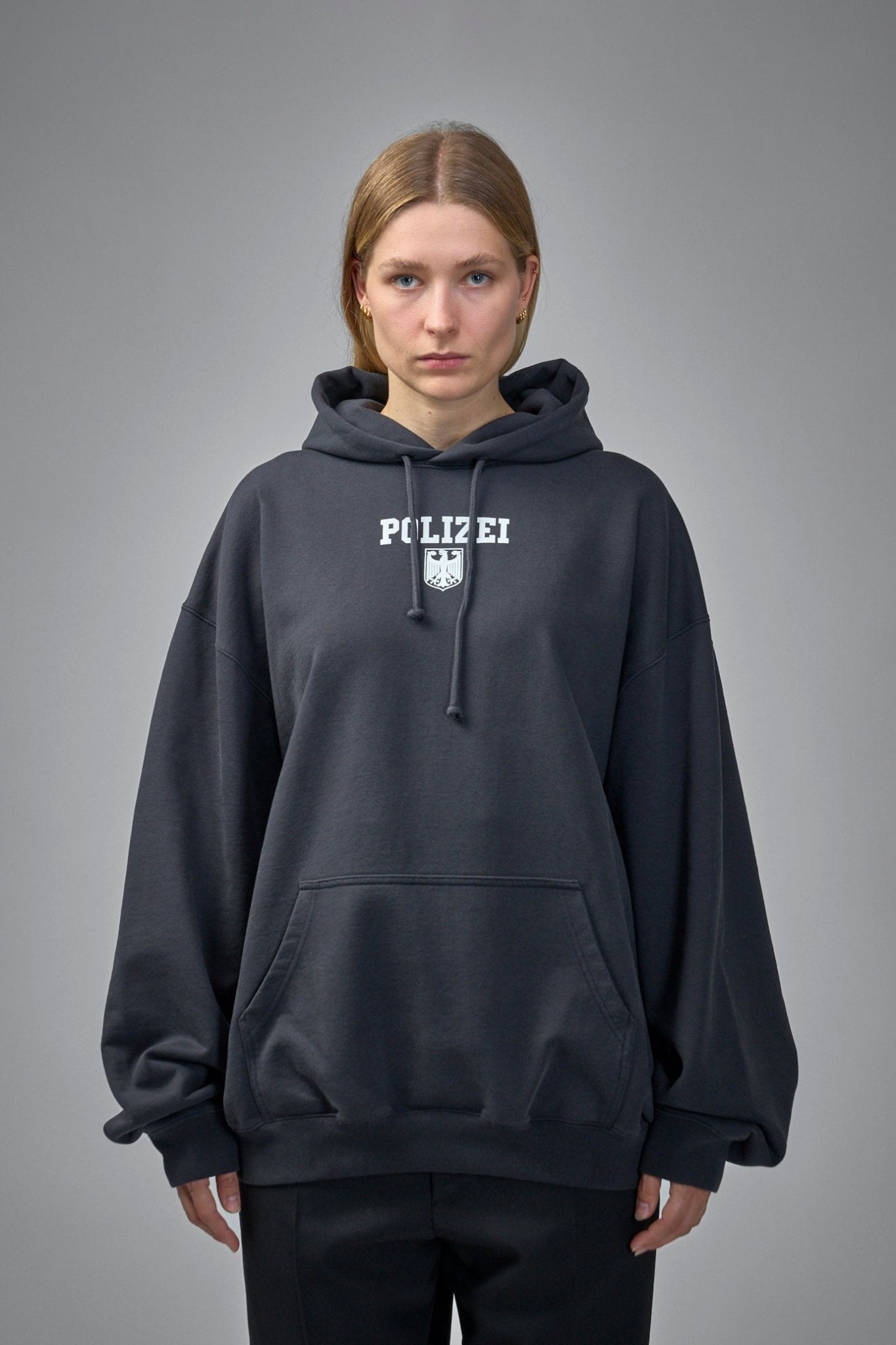 Vetements - Polizei Oversized Hoodie - LABELS