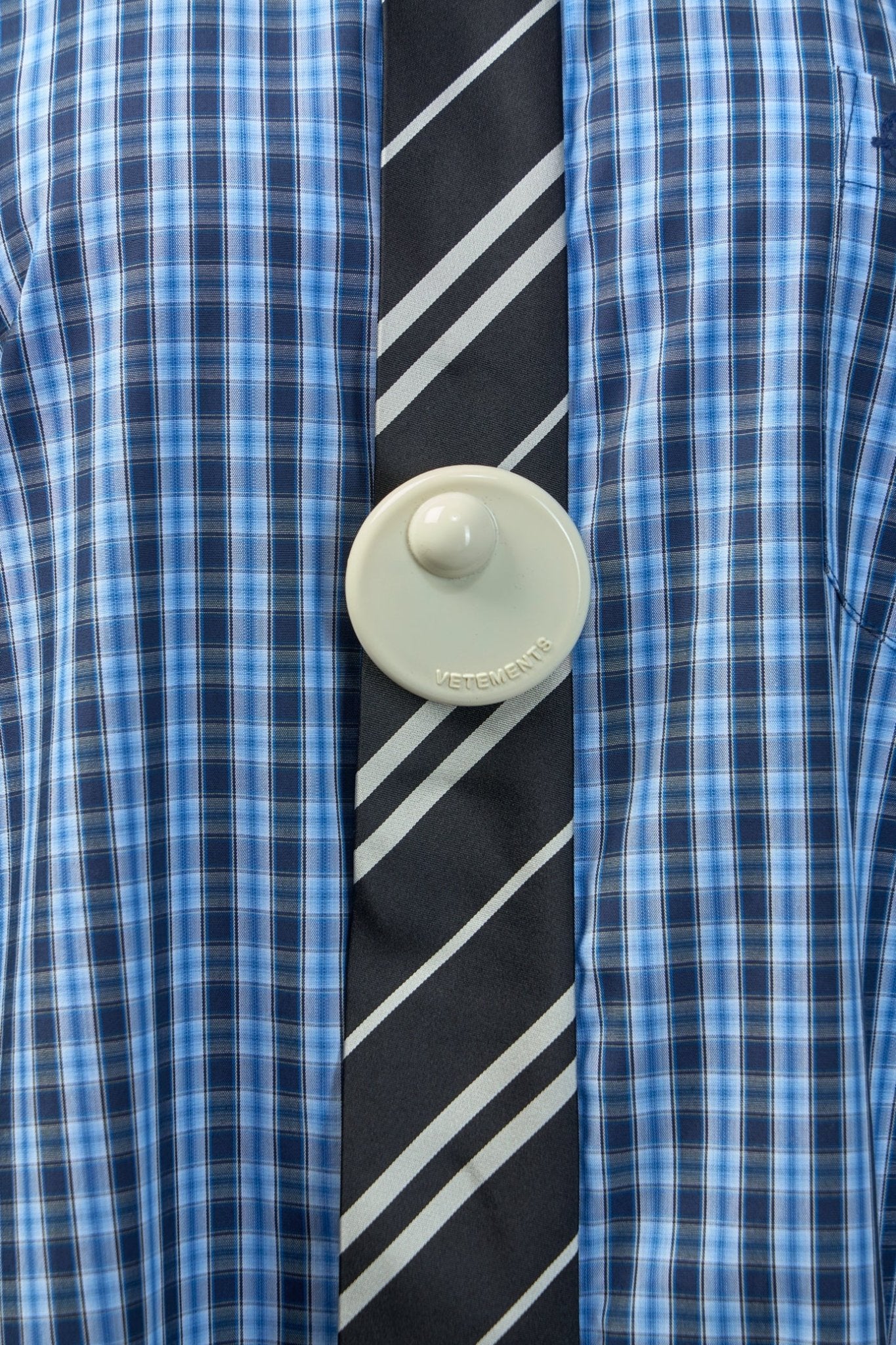 Vetements - Security Tag Brooch - LABELS