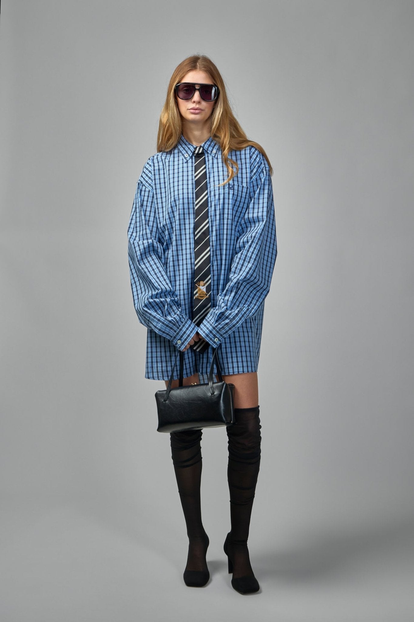 Vetements - Tie Shirt with Sewn - In Tie - LABELS