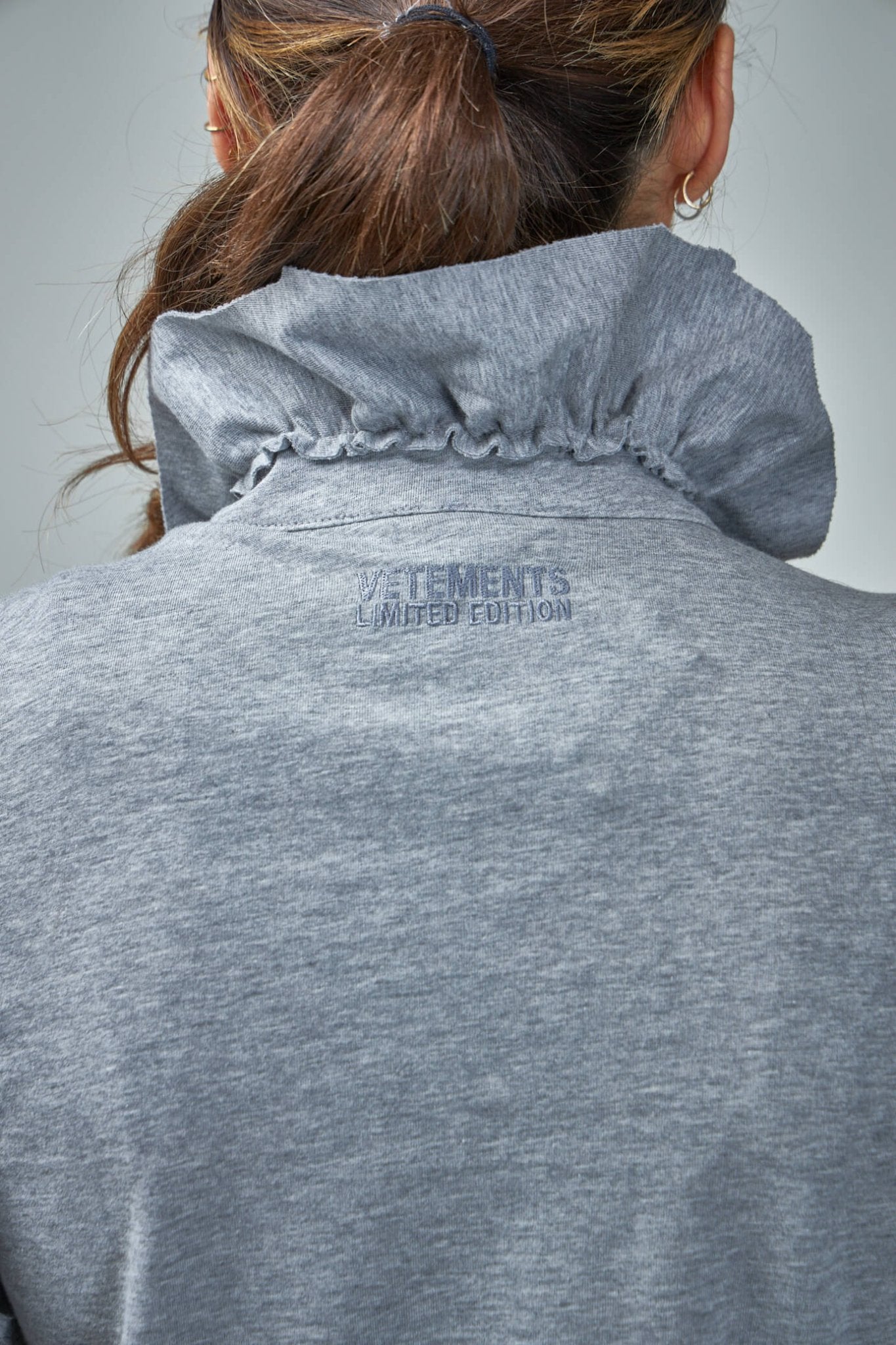 Vetements - Vetements Deconstructed Jersey Blouse - LABELS